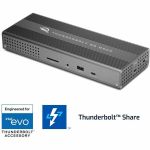 OWC Thunderbolt Go Dock With Built In Power Supply And 11-Ports - Thunderbolt 4 (40Gb/s) - 1x Thunderbolt 4 Host Port With Up To 90W PD For Notebook Charging - 2x Thunderbolt 4 - 1x USB