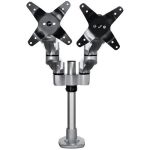 StarTech.com Desk Mount Dual Monitor Arm  Premium Articulating Desktop VESA Mount up to 27in (17.6lb/8kg) Displays  Height Adjustable - VESA 75x75/100x100mm heavy duty dual monitor moun