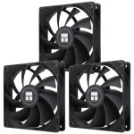 Thermalright TL-C12CX3 3x 120mm Fans4pin PWM Silent Computer Fan 1550RPM Black