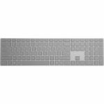 Microsoft Surface Keyboard - Wireless Connectivity - Bluetooth/RF - 4.1 - 50 ft - 2.40 GHz - Volume Up  Volume Down  Mute  Play/Pause  Back  Forward Hot Key(s) - Windows 11 Home  Window
