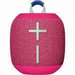 Ultimate Ears WONDERBOOM 4 Portable Waterproof Bluetooth Speaker With Big Bass and 360-Degree Sound  Dustproof Floating Speaker With 131ft (40m) Range  Pink - Battery Rechargeable