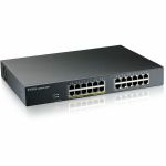 ZYXEL GS1915-24EP 24-Port Gigabit Smart Nebula Cloud Managed PoE Switch | 12 PoE+ Ports at 130W - 24 Ports - Gigabit PoE / PoE+ Ethernet - Nebula Cloud Manageable - Layer 2 Supported -