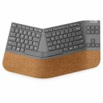Lenovo Go Wireless Split Keyboard AI - US English - Wireless Connectivity - RF - 2.40 GHz - USB Type A Interface - 88 Key(s) - CoPilot Hot Key(s) - Windows 10  Windows 11 - English (US)