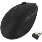 Kensington ProFit Left-Handed Ergo Wireless Mouse - Wireless - Black - USB - 1600 dpi - Scroll Wheel - 6 Button(s) - Left-handed - 1 / Each