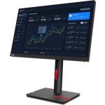 Lenovo ThinkVision T22i-30 22in Class Full HD LED Monitor - 16:9 - Raven Black - 21.5in Viewable - In-plane Switching (IPS) Technology - WLED Backlight - 1920 x 1080 - 16.7 Million Colo