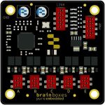 Brainboxes Pure Embedded 10/100 5 Port Industrial Ethernet Switch - 5 Ports - Fast Ethernet - 100Base-T - 2 Layer Supported - 2.50 W Power Consumption - Twisted Pair - Compact