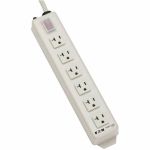 Eaton Tripp Lite Series Power It! 6-Outlet Power Strip  15 ft. (4.57 m) Cord  5-20P Plug  Metal Housing - NEMA 5-20P - 6 NEMA 5-15/20R - 15ft