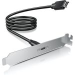 20Gbps USB 3.2 Gen 2x2 USB-C to USB3.2 Type-E Key-A 20-Pin Connector with PCIe Bracket