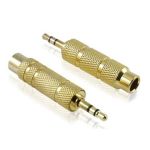 3.5mm Male to 6.35mm (1/4 inch) Female Adapter 1pc