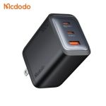 Mcdodo CH-0111 Gana Series 100W 2C1A MiniGaN Charger Black