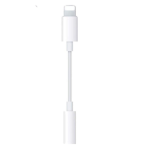 Lightning to 3.5mm Female Adapter White