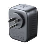 Mcdodo CP-0740 2 in 1 US Travel Adapter & Charger 2x USB-C Output and 1x USB-A Output Black