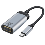 USB C Male to VGA  Female Adapter CableSupport 1080p (Full HD@60Hz) 4inch Grey