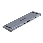 Unitek D1147AGY01 9 in1 USB-C 5Gbps Universal Docking Station Space Grey