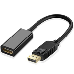 Active DP Male to HDMI Female Adapter 4K@60Hz 6inBlack