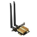 EDUP EP-9651GS WiFi 6E AX210 WiFi Card BT5.26GHz 5374Mbps PCI-E Wireless Adapter