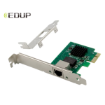 EDUP EP-9673 PCI-E X1 Single-RJ45 2.5G/1G/100M Server NIC Chipset: Intel I225-V (B3)