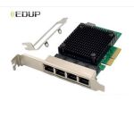 EDUP EP-9688 PCI-E x4 Quad-Port 2.5G/1G/100M Server NIC Chipset: Realtek RTL8125B