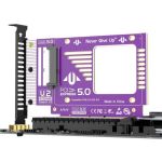 JEYI PCIe 5.0 to U.2(SFF-8639) Adapter 128Gbps GEN5 U.2 SSD to PCIE X4 X8 X16 Expansion Card