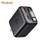 Mcdodo CH-1290 FreeGo Series GaN 35W A+C Fast Charger w/ Retractable Cable Black