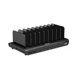Unitek P1230CBK01-US 240W 10 Ports Smart Charging Station w/ 8x USB-C& 2 x USB-A ports Black