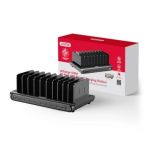 Unitek P1230E uCharge 120W 10-Port USB Smart  Charging Station Black