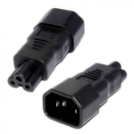 C14 to 3-Prong Notebook Power Adapter
