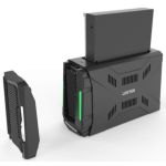 Unitek S1234B01-US USB-C 10Gbps to M.2 SSD & SATA Hard Drive Docking Station with RGB Black