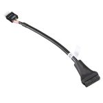 USB 2.0 M to USB 3.0 F Internal Adapter 6in