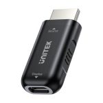 Unitek V1187BBK01 4K@60Hz HDMI to USB-C Adapter HDMI (Source) to Type-C (Display/Output)