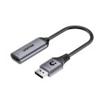 Unitek V1617AGY01 8K 60Hz DisplayPort Male to HDMI Female Adapter Space Grey