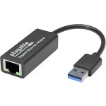 Plugable USB3-E1000 USB 3.0 to 10/100/1000 Gigabit Ethernet LAN Network Adapter-ASIX AX88179 Chipset USB 3.0 1 Port(s)