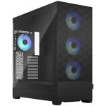Fractal Design FD-C-POR1X-06 Pop XL Air RBG BlackHigh Airflow Clear Tempered Glass EATX Full Tower Case