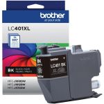 Brother LC401XLBKS Original High Yield Inkjet Ink Cartridge - Single Pack - Black - 1 Each - 500 Pages