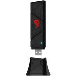 ASUS ROG USB-BE92 Tri-band BE6500 WiFi 7 USB Adapter 6GHz band support 4096-QAM Multi-link operation (MLO) Compatible with