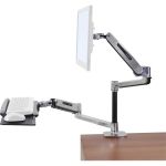 Ergotron 45-405-026 WorkFit-LX Sit-Stand Desk Mount System Up to 42in Monitor Silver