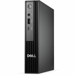 Dell Pro Micro QCM1250 Desktop Computer - Intel Core i3 14th Gen i3-14100T - 8 GB - 256 GB SSD - Micro PC - Intel Chip - Windows 11 Pro - Intel UHD Graphics 730 DDR5 SDRAM - English (US
