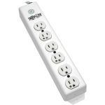 Eaton Tripp Lite Series Safe-IT Medical-Grade Power Strip  UL 1363  6x Hospital-Grade Outlets  Antimicrobial  6 ft. Cord - NEMA 5-15P - 6 NEMA 5-15R Hospital Grade - 6ft