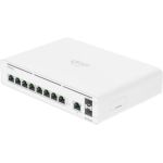 Ubiquiti UISP Console - 8 Ports - Manageable - Gigabit Ethernet  10 Gigabit Ethernet - 1000Base-T  10GBase-X - 2 Layer Supported - Modular - 30 W Power Consumption - Twisted Pair  Optic