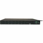 Eaton Tripp Lite Series 1.4kW Single-Phase Local Metered Automatic Transfer Switch PDU  2 120V 5-15P 15A Inputs  8 5-15R Outputs  1U  TAA - 8 x NEMA 5-15R - 1.8kVA - 1U Rack-mountable