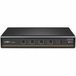 Vertiv Avocent Cybex SC900 Secure KVM Dual Head 4 Port Universal and DPP NIAP version 4.0 Certified  TAA Compliant (SC945DPH-400) - Secure Desktop KVM Switches | Secure KVM Switch | Dua