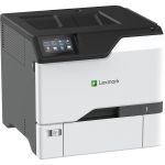 Lexmark CS735de Desktop Laser Printer - Color - 52 ppm Mono / 52 ppm Color - 2400 x 600 dpi Print - Automatic Duplex Print - 650 Sheets Input - Ethernet - 150000 Pages Duty Cycle - Plai