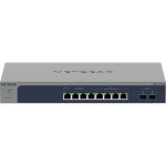 Netgear MS510TXM Ethernet Switch - 8 Ports - Manageable - 3 Layer Supported - Modular - 47 W Power Consumption - Twisted Pair  Optical Fiber - Rack-mountable  Desktop - Lifetime Limited