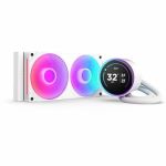 NZXT RL-KR24E-W2 Kraken Elite RGB 240 White AIO Liquid CPU Cooler
