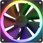 NZXT RF-R14SF-B1 F140 RGB 140mm Fan Black 500-1800 RPM 18x Programmable RGB LEDs