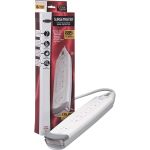 Belkin 7 Outlet Power Strip Surge Protector with 6ft power cord - 785 Joules - White - Receptacles: 7 x NEMA 5-15R - 885J