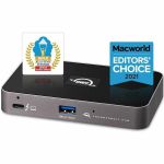 OWC Thunderbolt 4 Hub With 5 Ports - Thunderbolt 4 (40Gb/s) - 1x Thunderbolt 4 Host Port With Up To 60W PD For Notebook Charging - 3x Thunderbolt 4 - 1x USB Type-A (10Gb/s) - Supports U