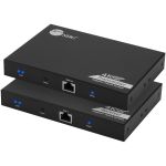 SIIG 4K 60Hz HDR HDMI KVM Over Cat6 Extender with S/PDIF & Touch Screen Support - Extends/splits HDMI signals up to 230ft (70m) through RJ45 network with nearly zero latency - Supports
