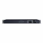 CyberPower PDU44002 Single Phase 100 - 120 VAC 20A Switched ATS PDU - 10 Outlets  10 ft  2 x NEMA L5-20P  Horizontal  1U  SNMP  LCD  3YR Warranty