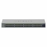 Netgear Business GS748 Ethernet Switch - 48 Ports - Gigabit Ethernet - 10/100/1000Base-T - 2 Layer Supported - 8.81 W Power Consumption - Twisted Pair - Rack-mountable  Desktop  Enclosu